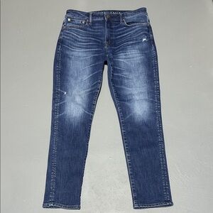 American Eagle Athletic Skinny Jeans (33” x 32”)